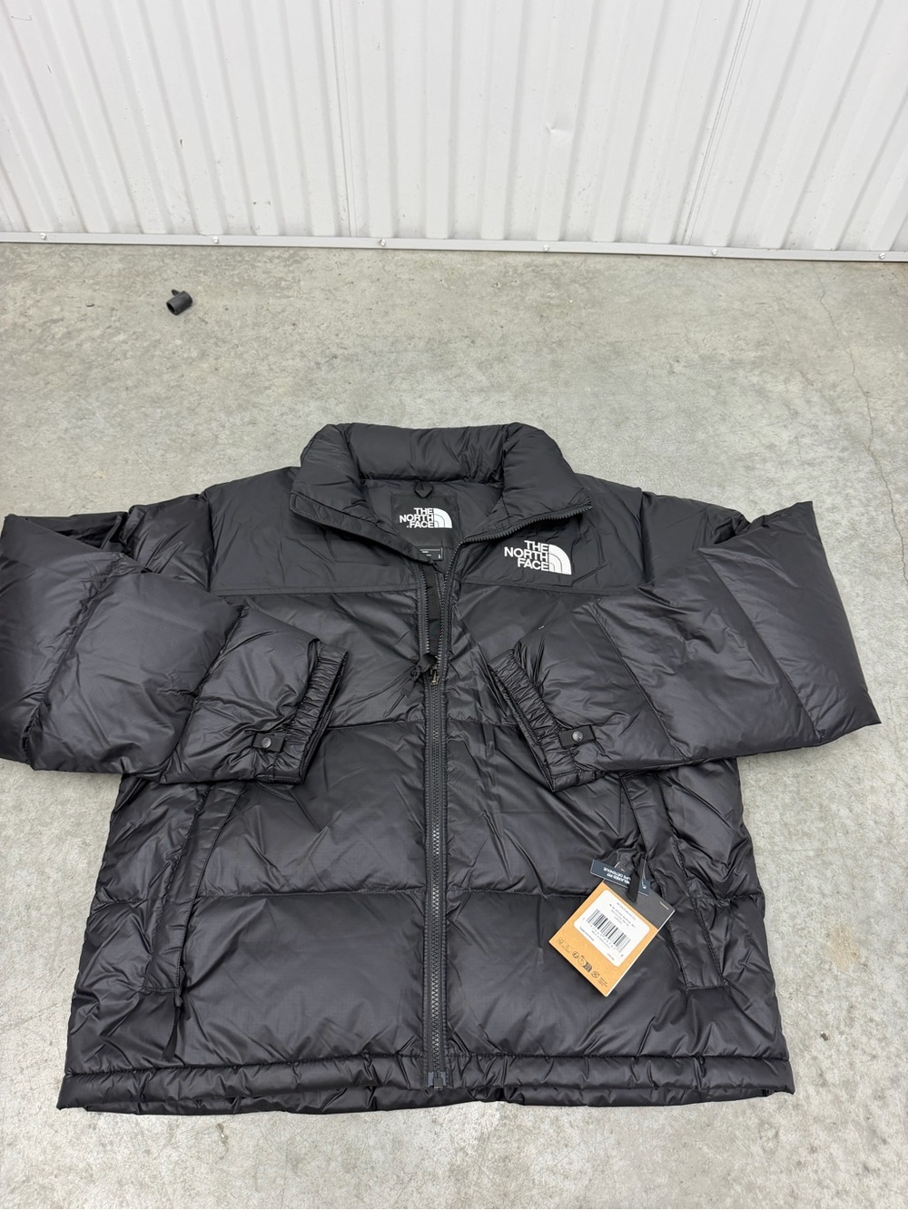 The North Face Men's Black Puffy Down Jacket